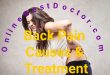 Back Pain Causes and Treatment